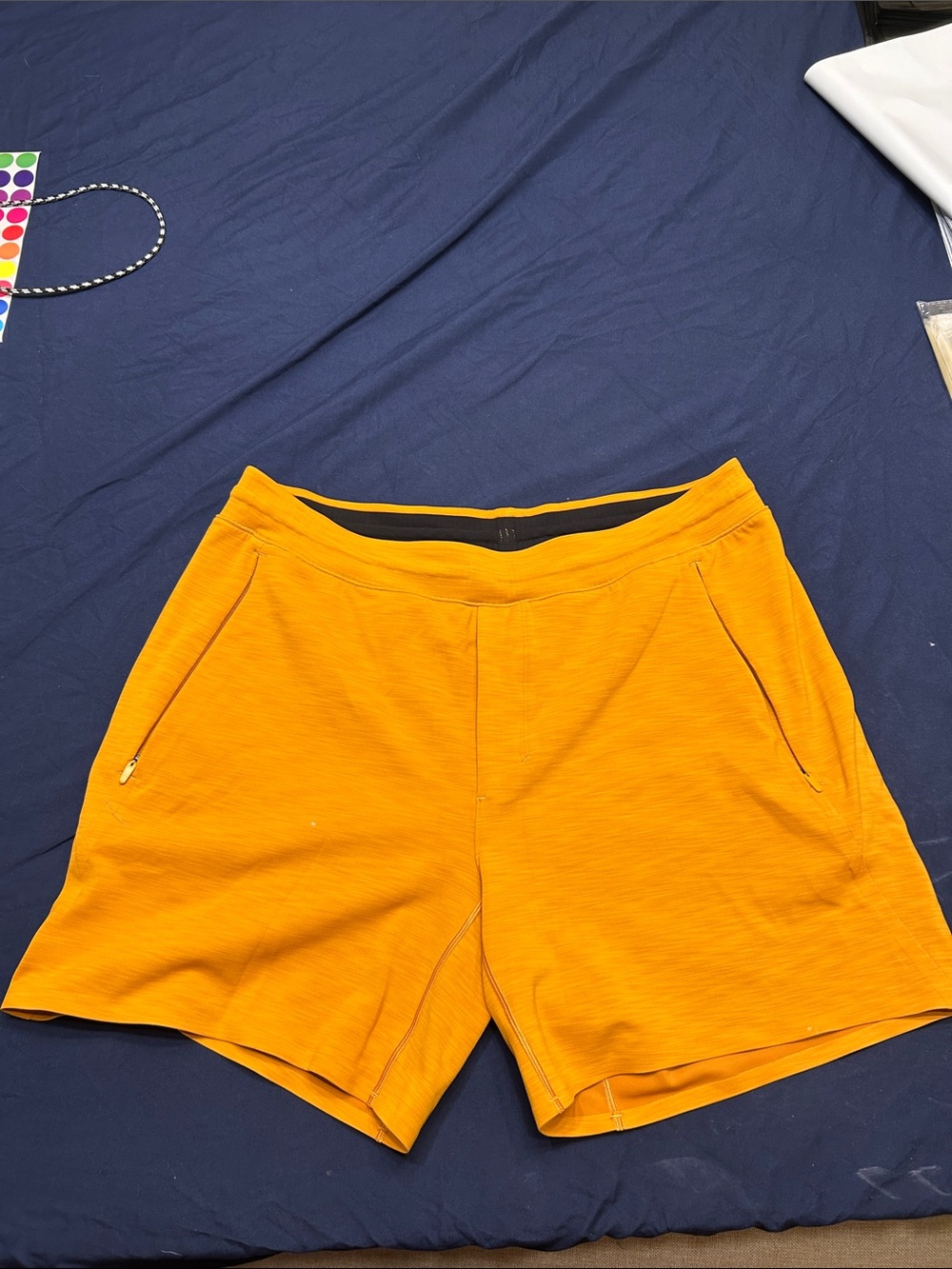 lululemon athletica Women’s Athletic Shorts — Orange -L10